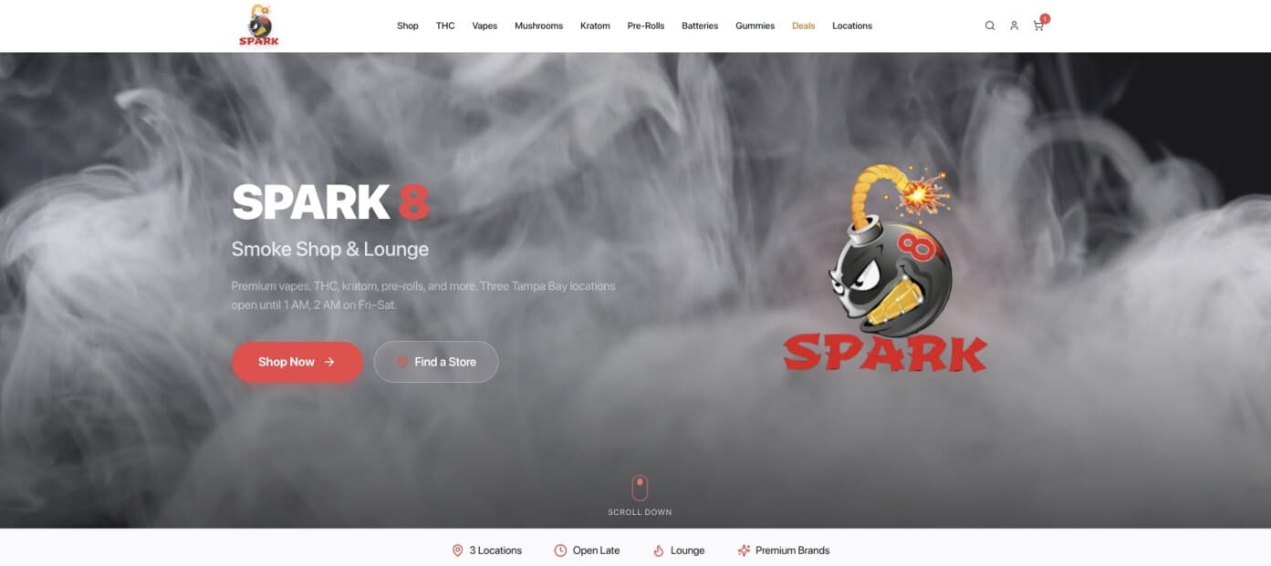 Spark8 Smoke Shop