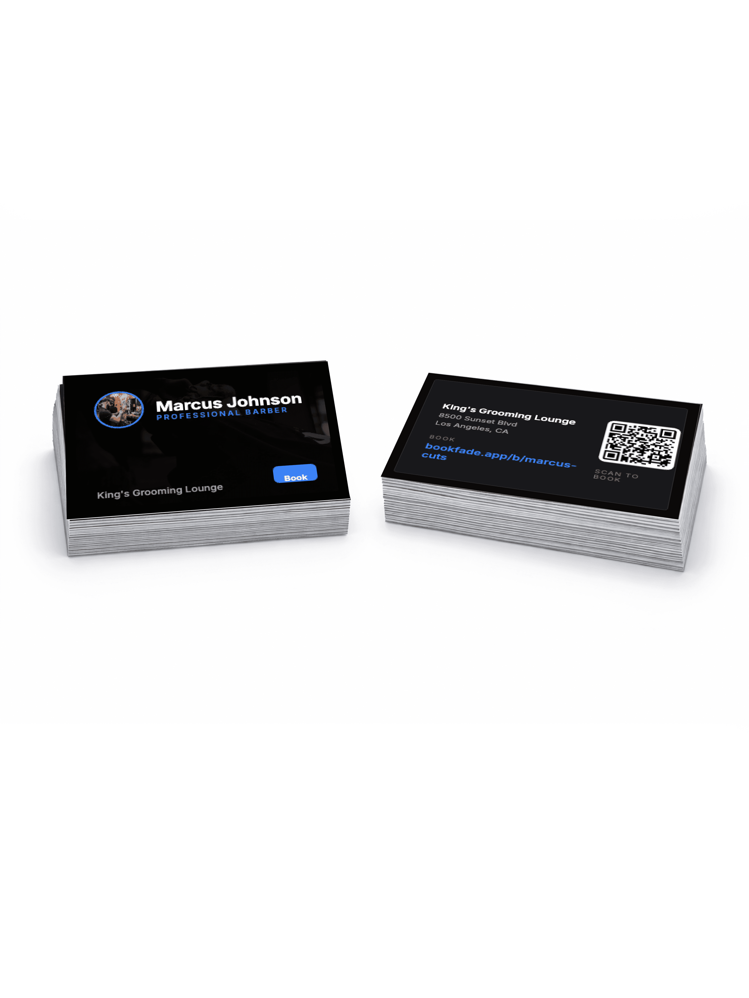 BookFade Business Cards